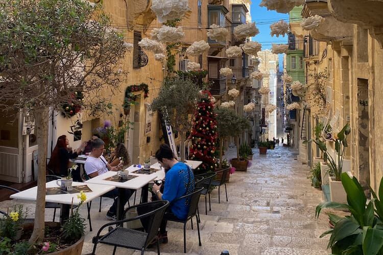 Street in Valletta. Photo by Tom Hall
