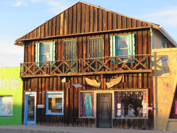 Old building in Truth or Consequences New Mexico