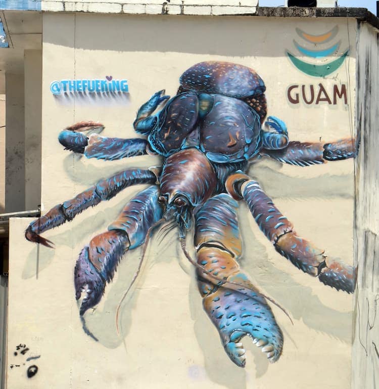 Coconut Crab by Lee San Nicolas (@thefueking). Photo by Joyce McClure