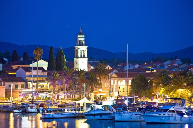 Evening in Korkula; reasons to visit Croatia