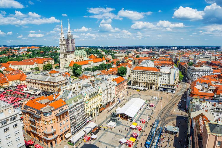 City of Zagreb Croatia