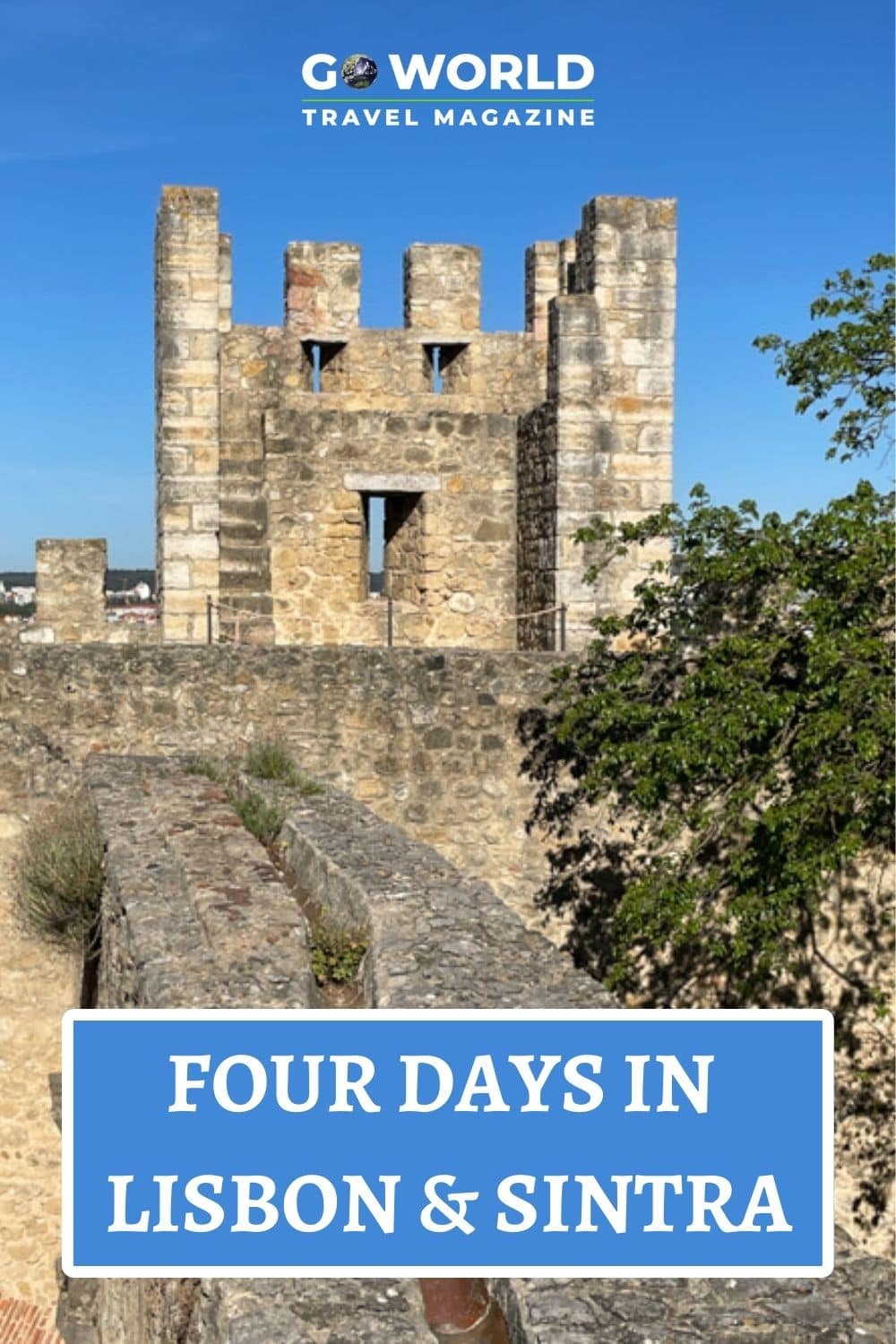 Combining a visit to the cities of Lisbon and Sintra make a perfect four day getaway in Portugal full of historic sights and amazing food. #Portugal #Lisbon #SintraPortugal