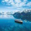 Holland America Ship Cruising on Glacier Bay. Photo by Holland America Lines
