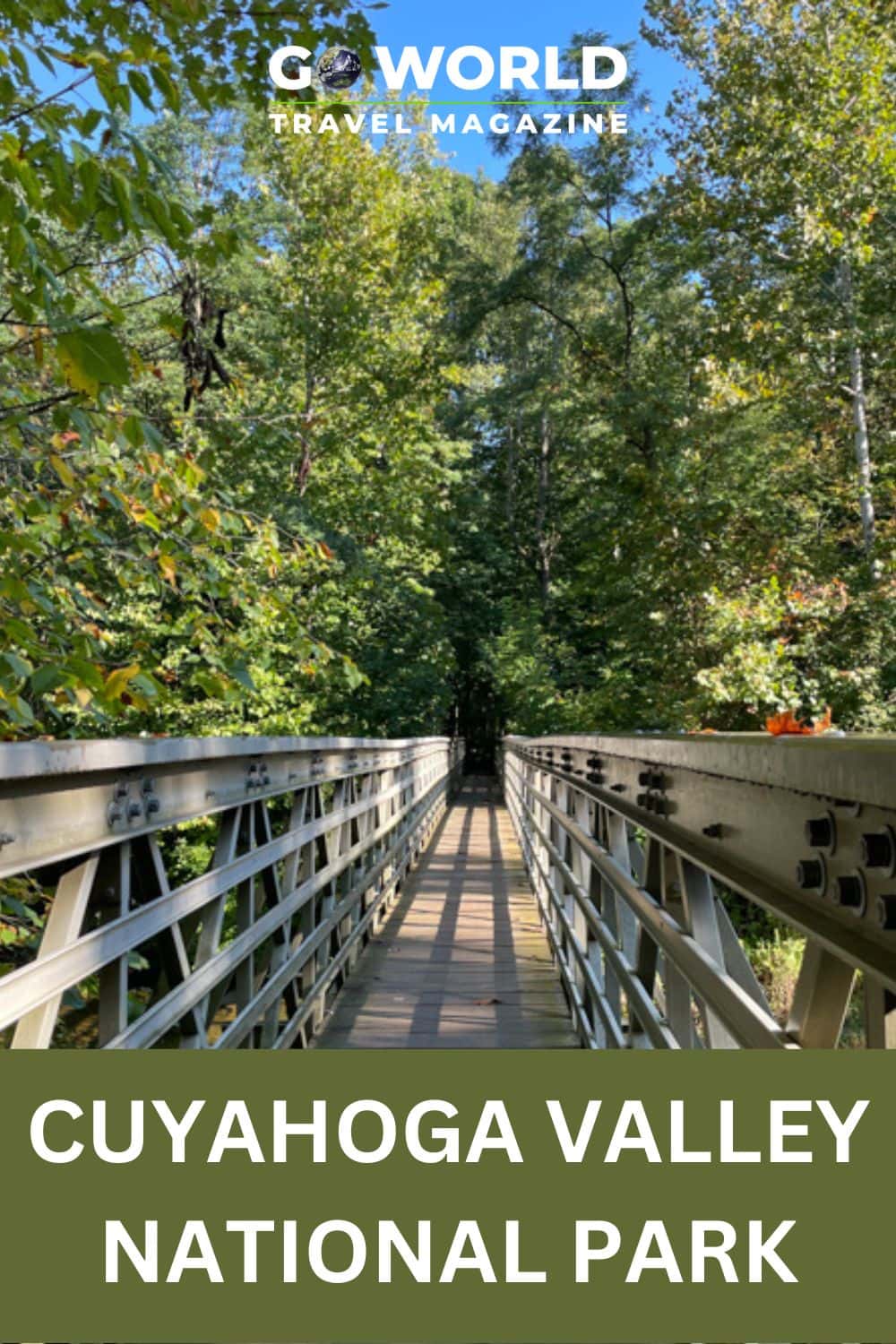 Cuyahoga Valley, Ohio's only National Park, sits between Cleveland and Akron it offers a verdant oasis, quaint villages and historic sites. #Ohio #cuyahoganationalpark