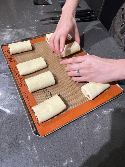 Little packages of folded dough.