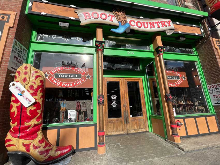 Find the perfect pair of boots at Boot Country