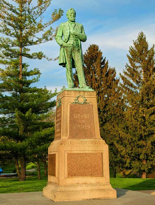 Galena's notable citizen, Ulysses S. Grant