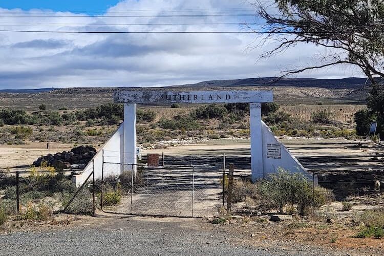 Sutherland sign. Photo by Janine Aver