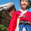 Woman wearing traditional Korean dress. Photo by Johen Redman, Unsplash, Pinterest