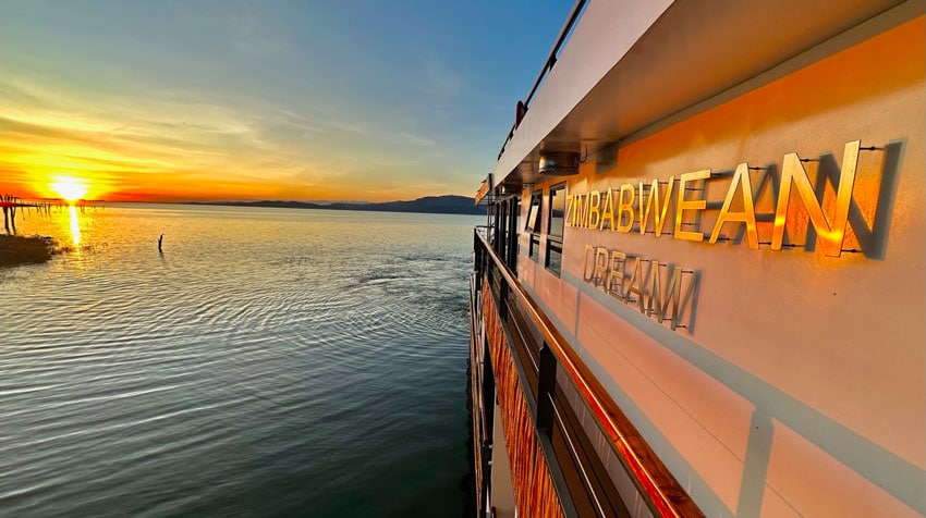 The Zimbabwean Dream by Croisi Europe cruises on Lake Kariba in Zimbabwe. Photo by Benjamin Rader