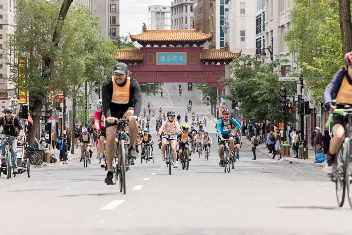 Montreal Bike Festival. Photo by Pat Lee
