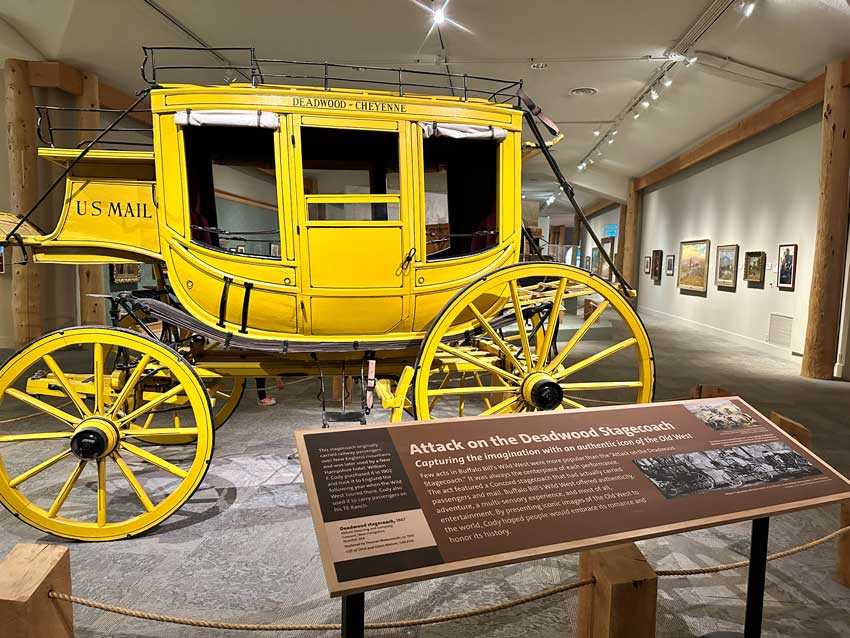 Stagecoach used by Buffalo Bill