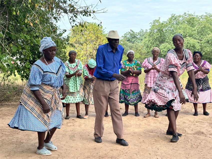 Village music group on Impalila Island in Namibia. Photo by Janna Graber