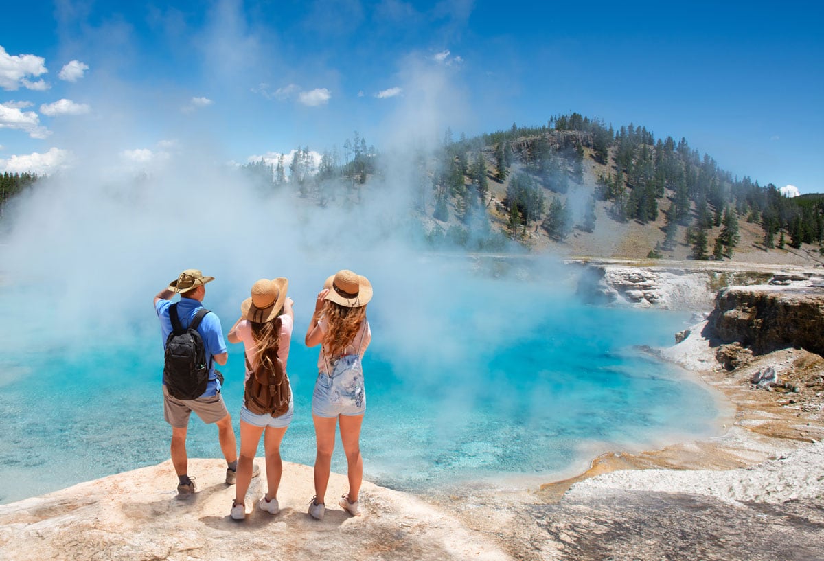 Summer is a perfect time to visit Yellowstone National Park. Photo by iStock/Margaret W