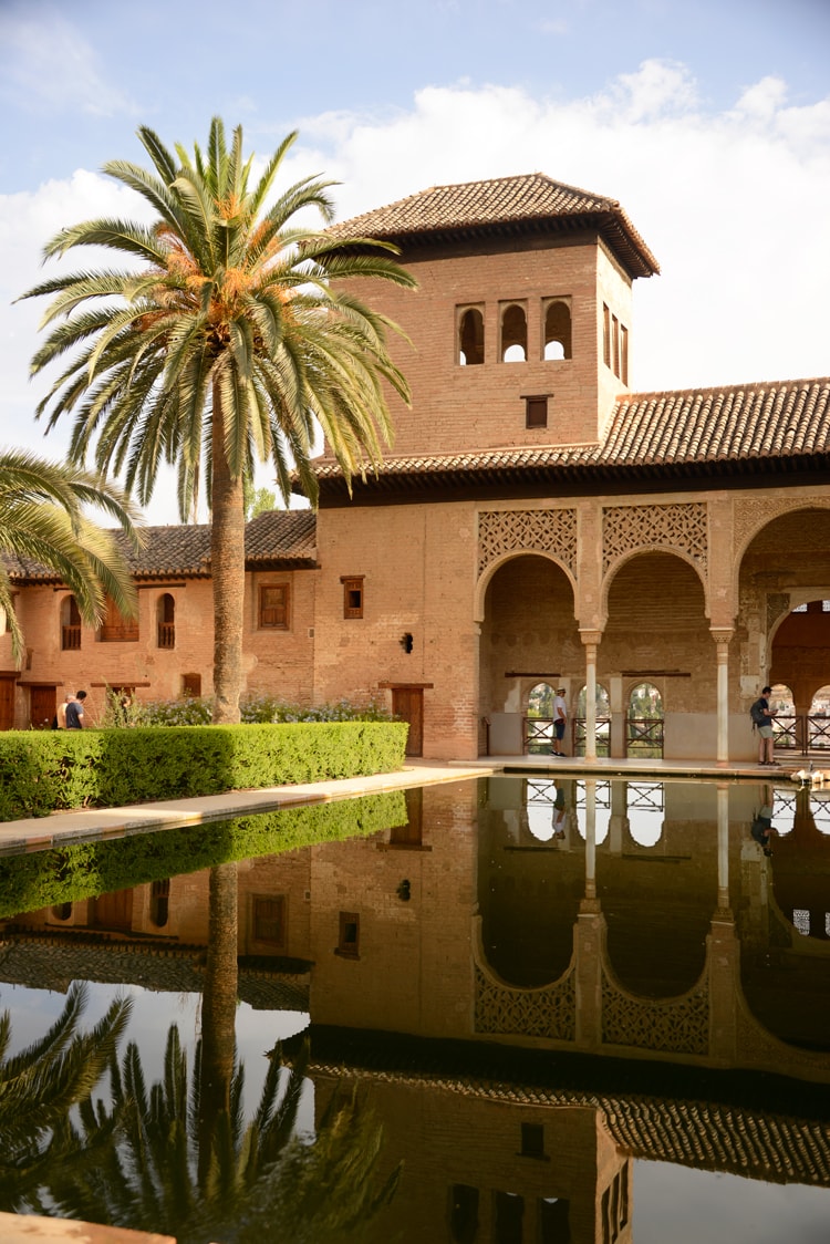 Alhambra Complex in Granada, Spain