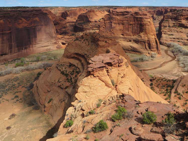 Awe-inspiring scenery in Canyon de Chelly