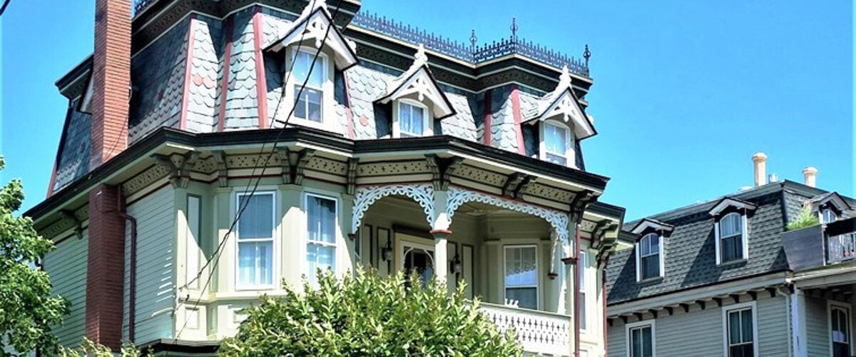 Cape May, NJ boasts 600 Victorian structures built in the late-19th Century