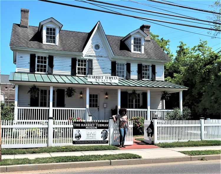 The Harriet Tubman Museum housed in late 18th-century building, in Cape May, NJ
