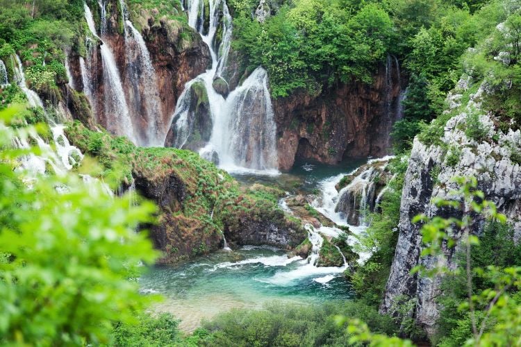 Falls at Plitvice National park