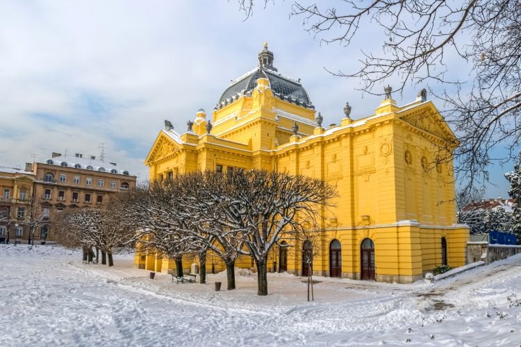 Winter in Zagreb