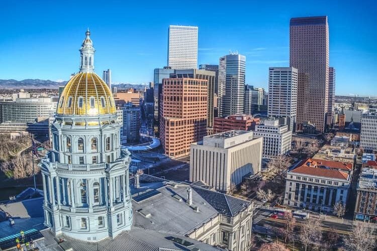 Downtown Denver and Capitol Building. Photo by Acton Crawford, Unsplash