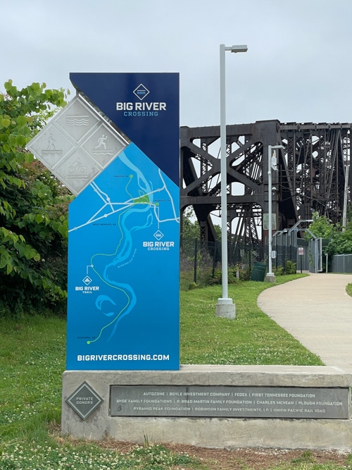 Head to Big River Crossing and get your steps