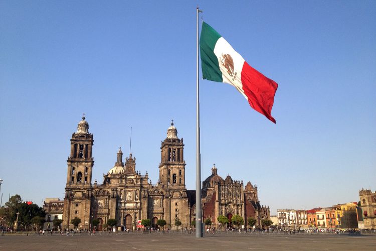 Mexico City Zocalo Square
