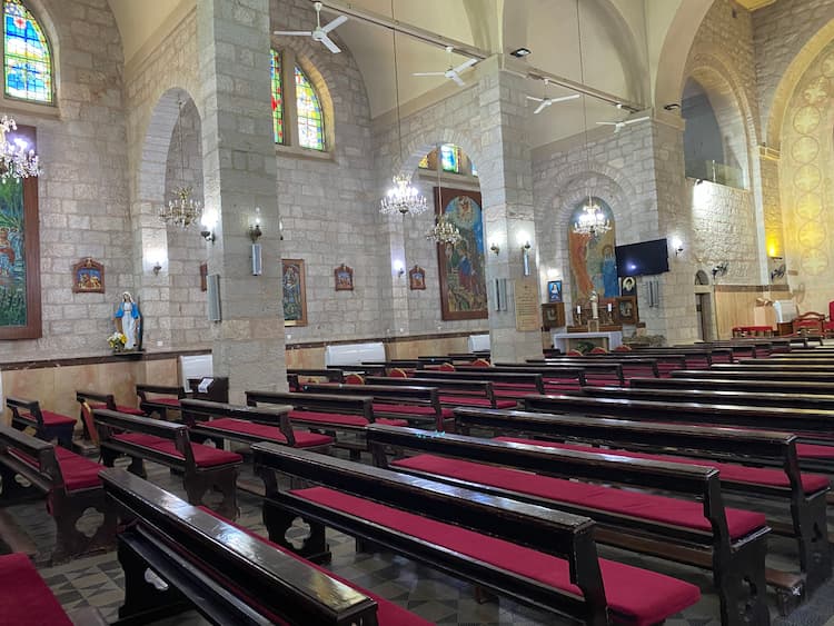 Mosaics in St. John Church. Photo by Sabina Lohr