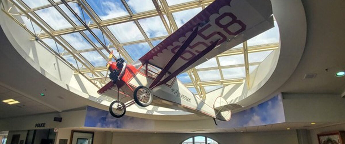 Quad Cities Airport is a museum in itself