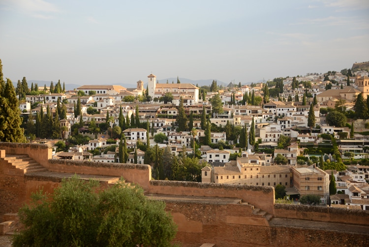 Sacromonte Neighborhood in Granada, Spain