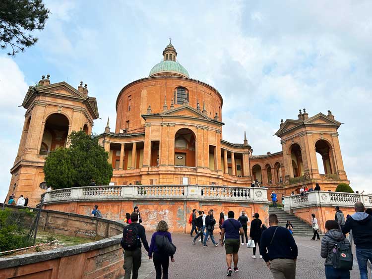 San Luca Monastery in Bologna, Italy