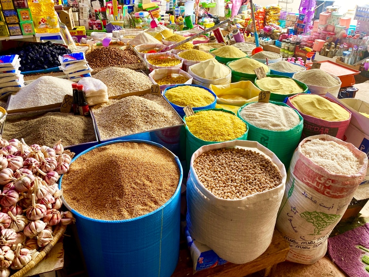Spices sold at Souk El Had