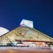 The Rock and Roll Hall of Fame's distinctive I.M. Pei-designed pyramid sits on the shores of Lake Erie in Cleveland. Photo by Joecho-16 via iStock