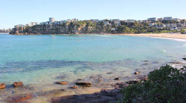 Freshwater Beach in Sydney, Australia