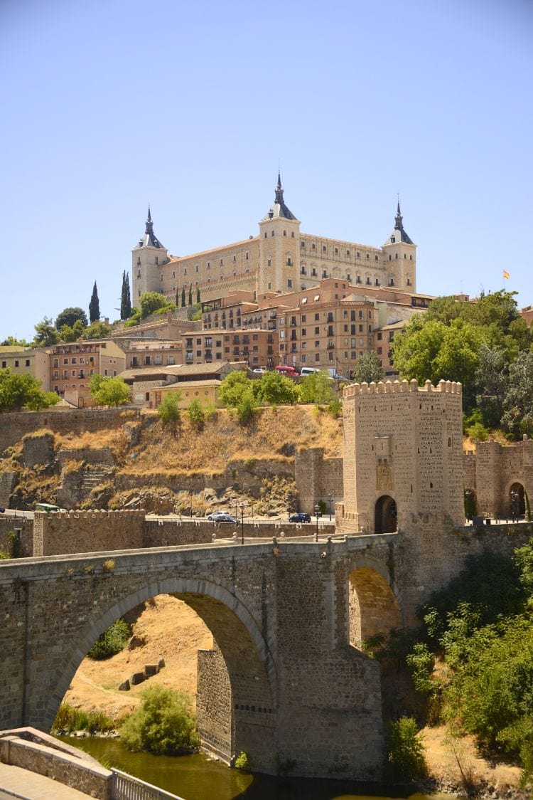Alcazar of Toledo in Spain