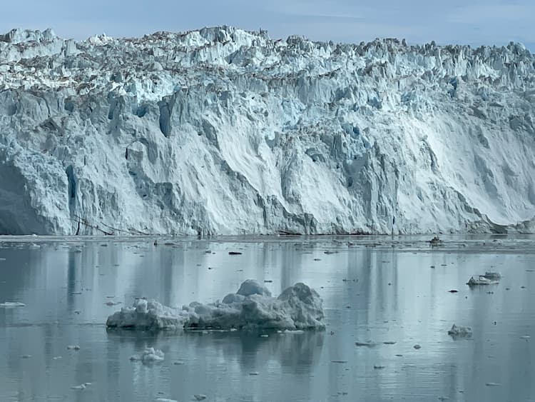 Eqip Sermeq glacier. Photo by Debbie Stone