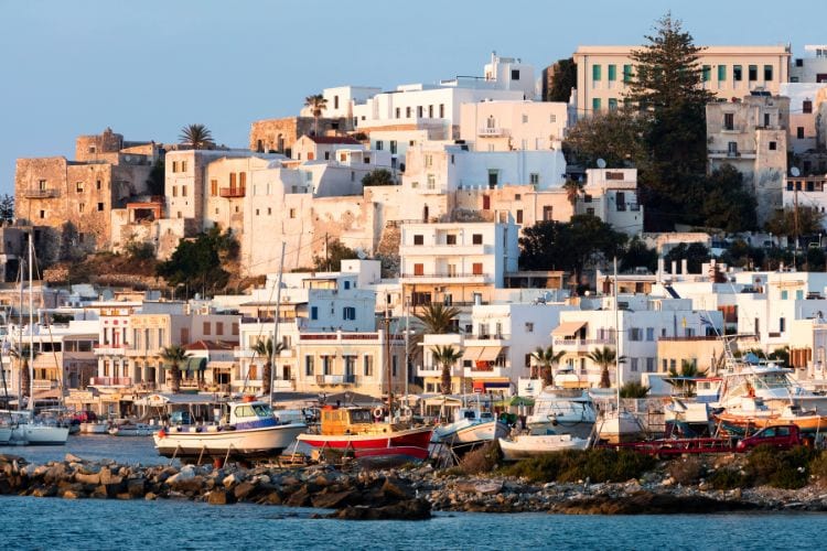 Harbour in Naxos