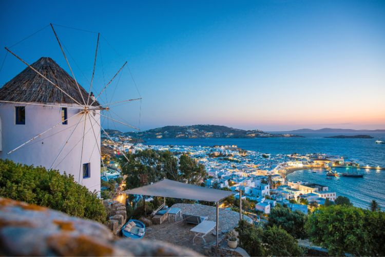 Windmills of Mykonos