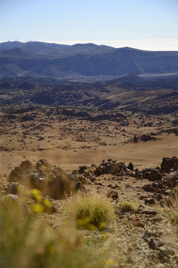 Mount Teide National Park in Tenerife, Spain