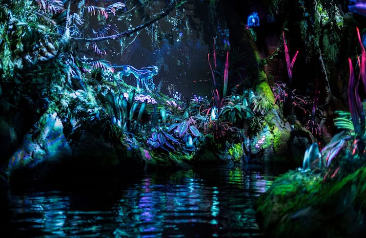 Na&rsquo;vi River Journey at Pandora &ndash; The World of Avatar at Disney&rsquo;s Animal Kingdom. Photo courtesy of Walt Disney World Resort