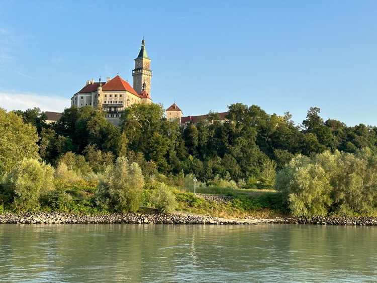 Gliding along the river  cruise in Europe provides stunning scenery