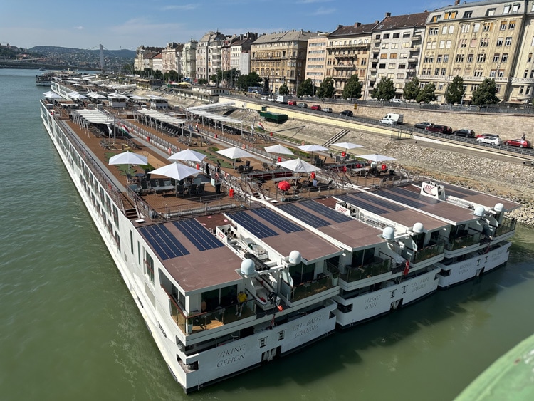 Viking ships top sundecks