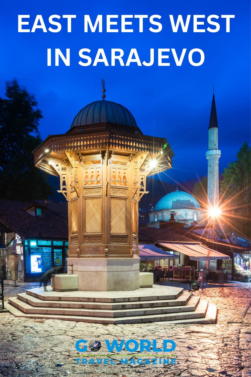 Sometimes called "The Jerusalem of Europe", Sarajevo provides a unique experience merging East and West cultures, architecture and traditions. #sarajevo #bosnia