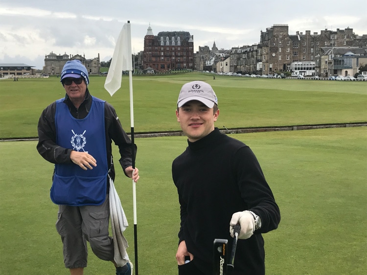 Caddies enrich the Old Course experience