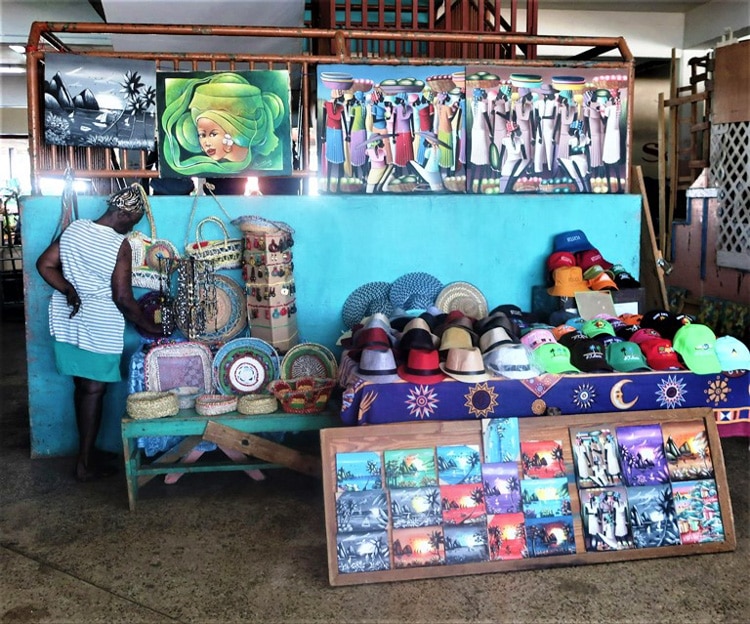 The Castries Market in St. Lucia is a colorful and lively tradition