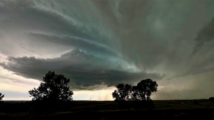 Thunderstorm in Harrison, Nebraska