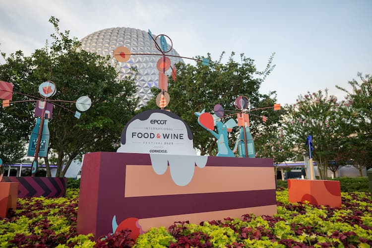 The 2023 EPCOT International Food & Wine Festival presented by CORKCICLE. Photo courtesy of Walt Disney World Resort