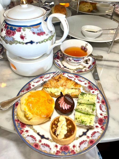 Afternoon Tea at the Fairmont Express