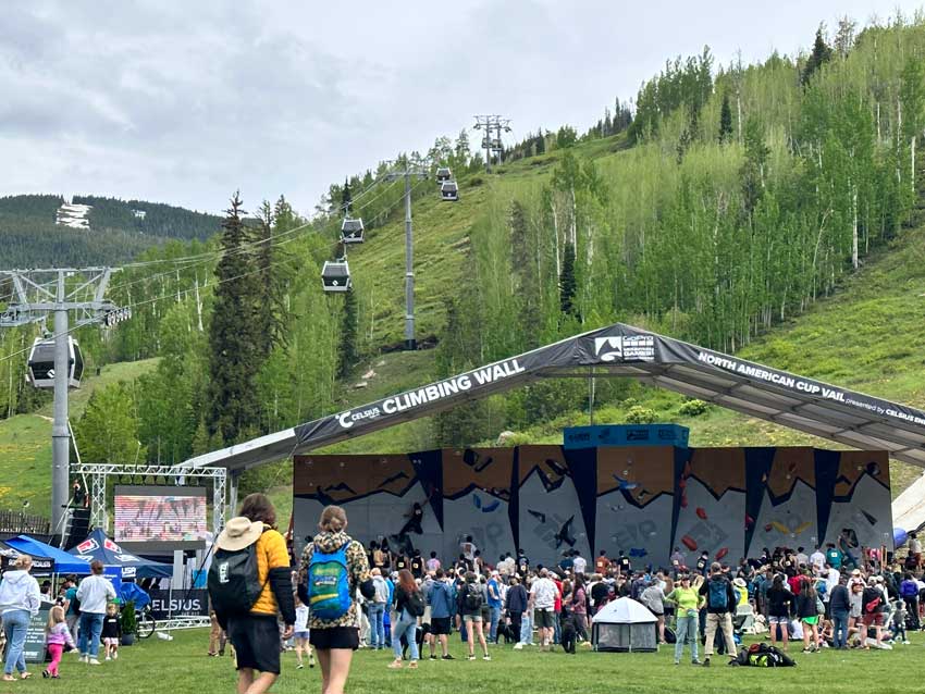 GoPro Mountain Games in Vail. Photo by Janna Graber