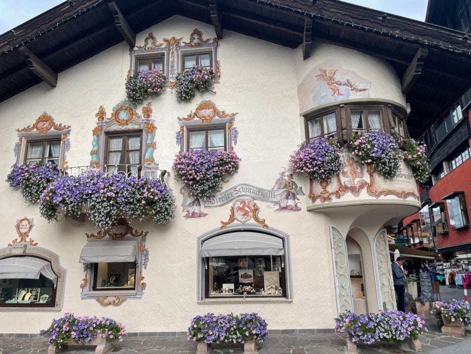 Seefeld’s historic Old Town. Photo by Janna Graber